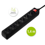 Hama 6-Way Ja.w.s.a.ks.1.4M Bk