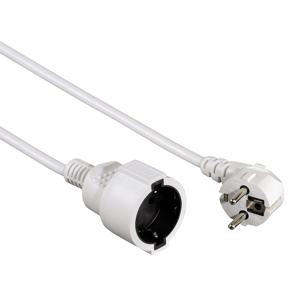 Hama Schuko Ext.white 2M Pro