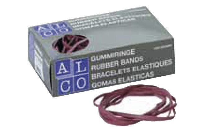 Alco Al-757/2 Elastieken 200X6Mm 500 Gram In Doos Rood