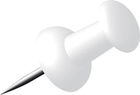 Alco Al-662-10 Pushpins Doosje A 40 Stuks Wit