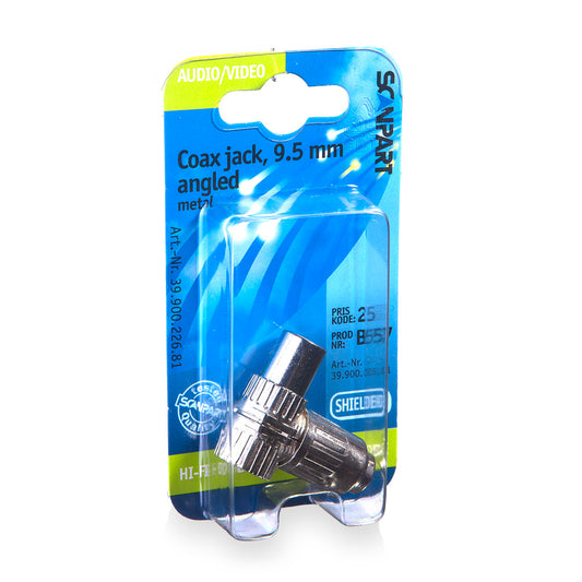 Scanpart Tv Steker 9.5(F) Haaks Metaal