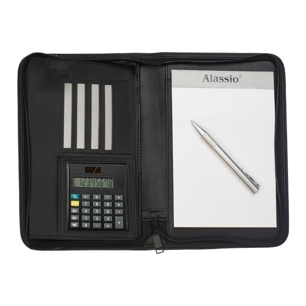Juscha Ju-30144 Kunstlederen Organiser Alassio Corniglia A5 Zwart