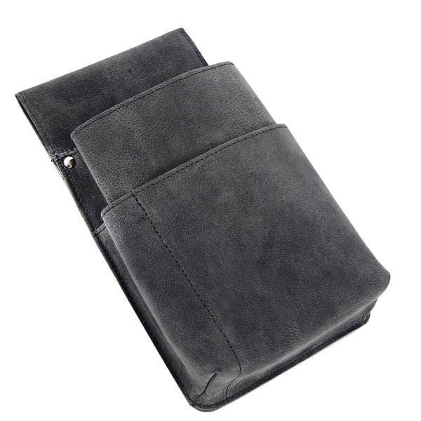 Alassio Ju-42196 Kelnerportefeuille Hunter Leer Grijs 18,5X9,5 Cm
