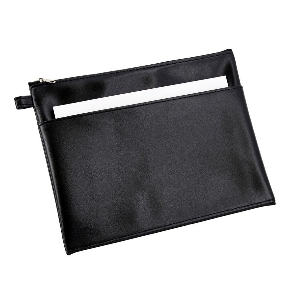Alassio Ju-42230 Opbergetui 25X19 Cm Kunstleer/Zwart