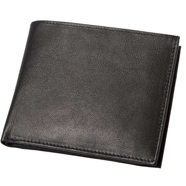 Alassio Ju-42246 Portefeuille 10X12X2Cm Leer Zwart