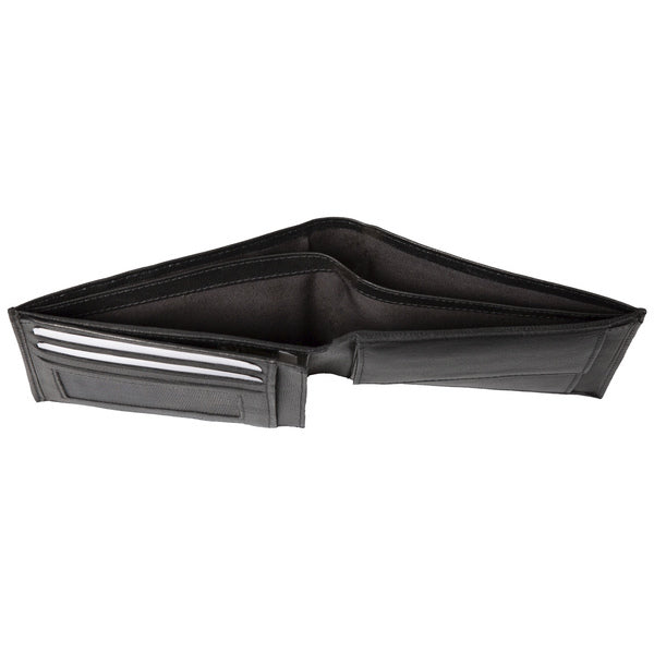 Alassio Ju-42246 Portefeuille 10X12X2Cm Leer Zwart