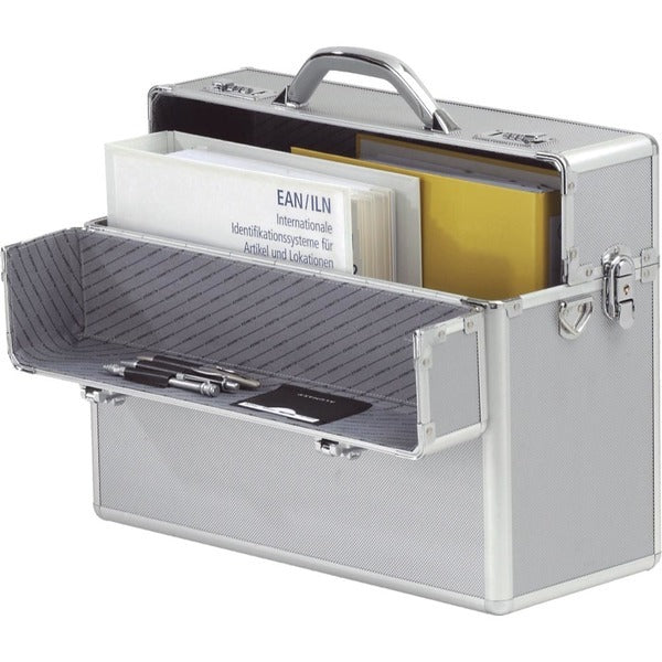 Juscha Ju-45100 Pilotenkoffer Alumaxx Alpha Zilver Aluminium.