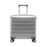 Alumaxx Ju-45192 Aluminium Reistrolley Gravity + 4 Wielen 44X42X22.5 Cm Zilver
