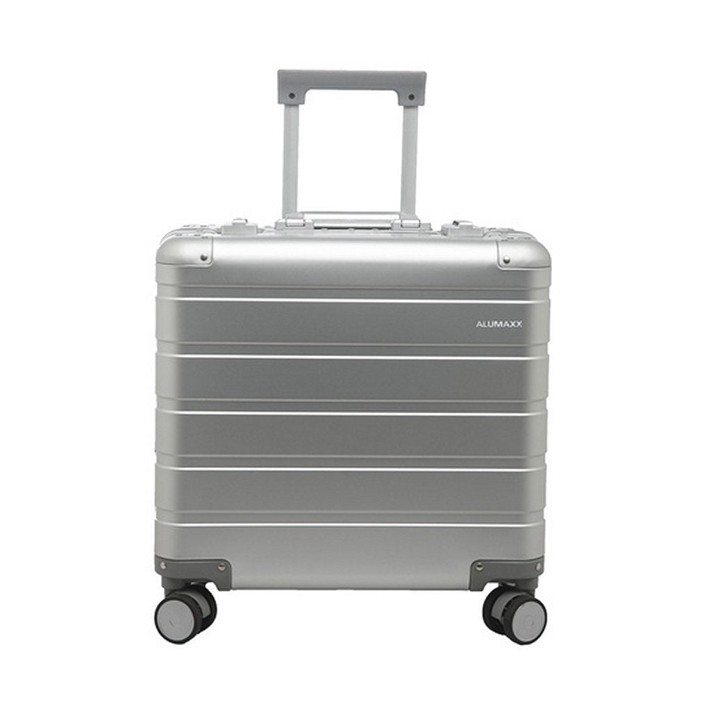 Alumaxx Ju-45192 Aluminium Reistrolley Gravity + 4 Wielen 44X42X22.5 Cm Zilver