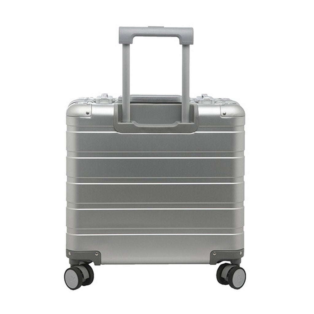 Alumaxx Ju-45192 Aluminium Reistrolley Gravity + 4 Wielen 44X42X22.5 Cm Zilver