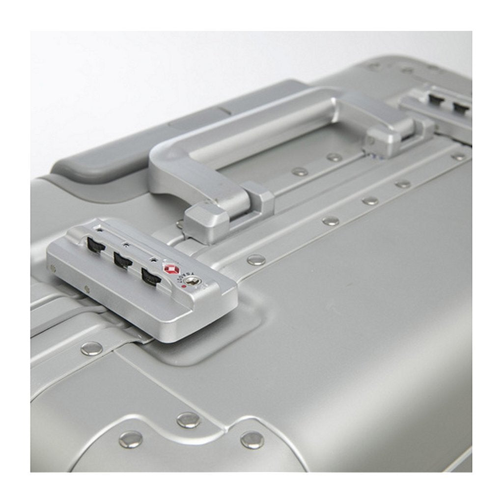 Alumaxx Ju-45192 Aluminium Reistrolley Gravity + 4 Wielen 44X42X22.5 Cm Zilver