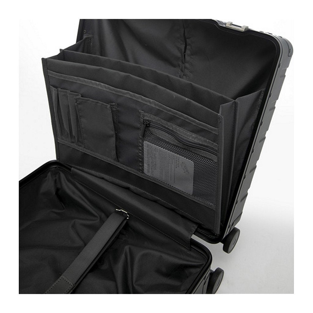 Alumaxx Jju-45193 Aluminium Reistrolley Gravity + 4 Wielen 44X42X22.5 Cm Zwart