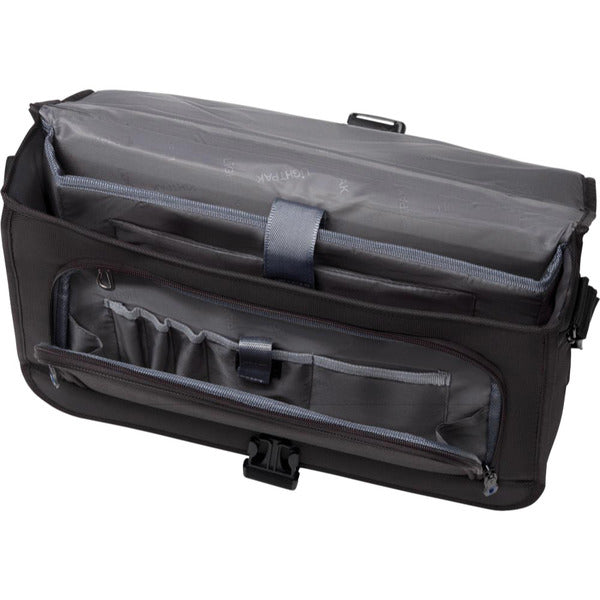 Lightpak Laptop Schoudertas Solar Zwart/Blauw