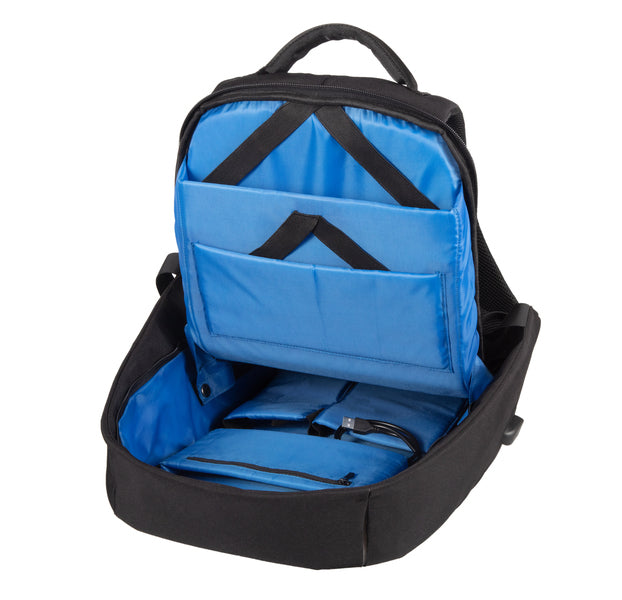 Juscha Ju-46200 Rugzak Rpet Zwart 47X33X19Cm Materiaal: Gerecycled Pet