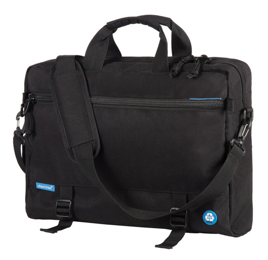 Juscha Ju-46201 Multi 3 In 1 Tas Rpet Zwart Laptop-, Rug- En Schoudertas Materiaal: Gerecycled Pet
