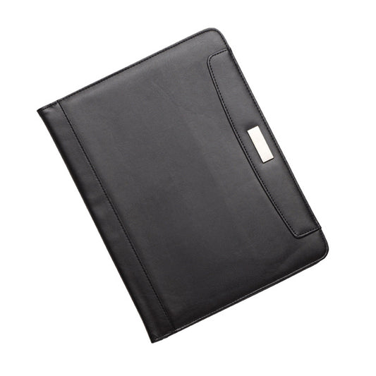 Juscha Ju-96086-1 Schrijfmap Alassio Mares A4 Zwart Imitatieleer