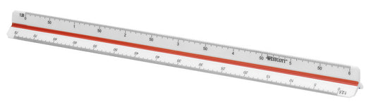 Westcott Ac-E10164 Schaalstok 30Cm 1:2,5/5/10/20/50/100
