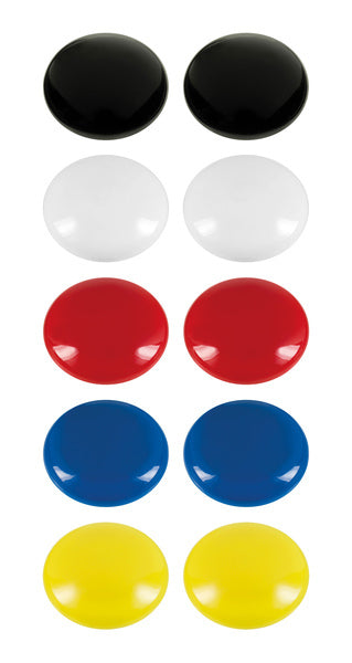 Westcott Ac-E10814 Magneet Assorti Pak À 10St. Ø 25X11,8Mm, 300G
