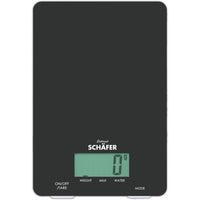 Schafer Sch&Auml;Fer Digitale Keukenweegschaal Zwart