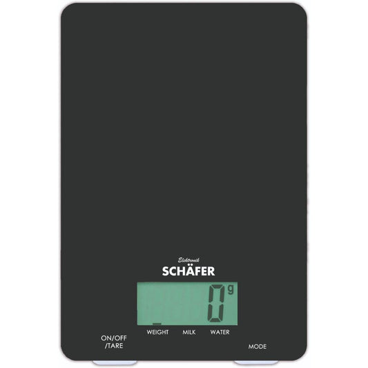 Schafer Sch&Auml;Fer Digitale Keukenweegschaal Zwart