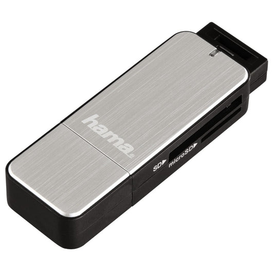 Hama Usb 3.0 Card Reader Sd/Micro Sd Zilver