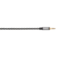 Avinity Audiokabel 3,5-Mm Stek./Stek. Stereo Stof Verguld 0,5 M
