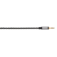 Avinity Audiokabel 3,5-Mm Stek./Stek. Stereo Stof Verguld 1,5 M