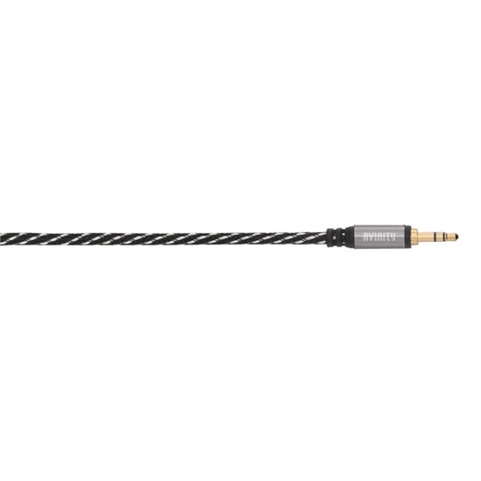 Avinity Audiokabel 3,5-Mm Stek./Stek. Stereo Stof Verguld 1,5 M