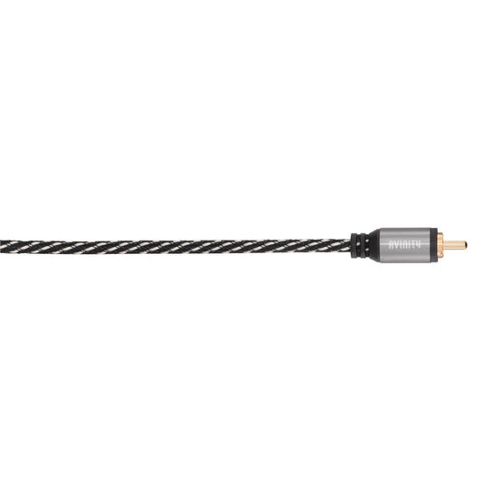 Avinity Digitale Cinch-Kabel 1 Stekker - 1 Stekker Stof Verguld 1,5 M