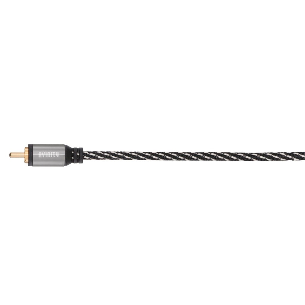 Avinity Digitale Cinch-Kabel 1 Stekker - 1 Stekker Stof Verguld 1,5 M