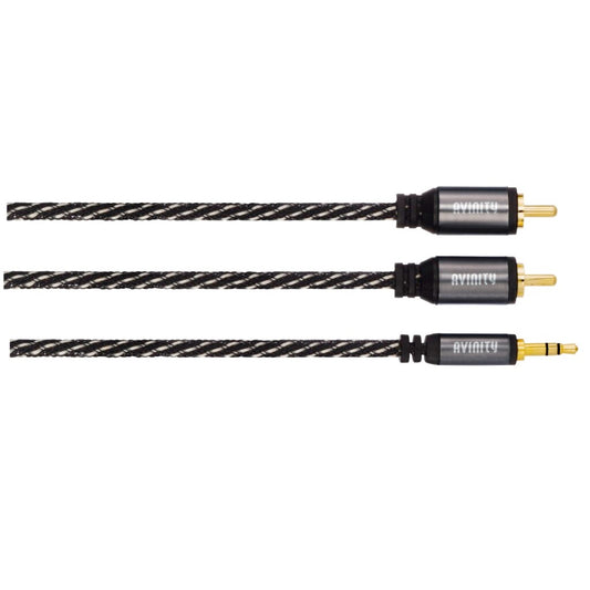 Avinity Audiokabel 2 Cinch-Stekkers - 3,5-Mm-Jack Stereo 3,0 M