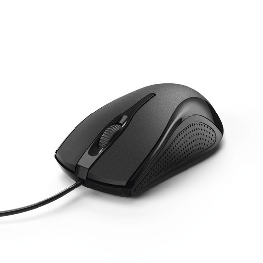 Hama Optische Muis Met 3 Knoppen Mc-200 Met Kabel Zwart