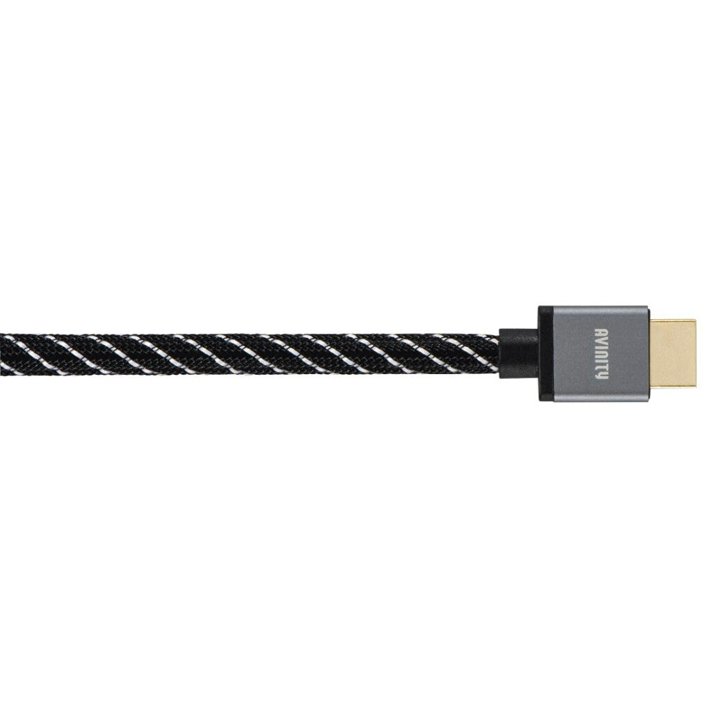 Avinity Ultra High Speed Hdmi Kabel Verguld 8K 2 M Aluminium/Zwart