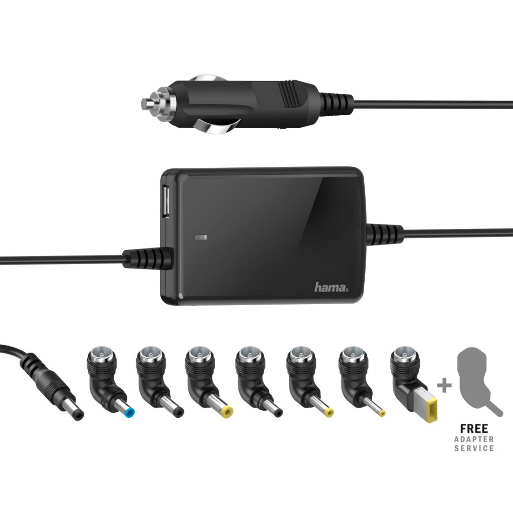 Hama Universele Auto-Notebook-Netadapter Slim & Light 15-19V/70W