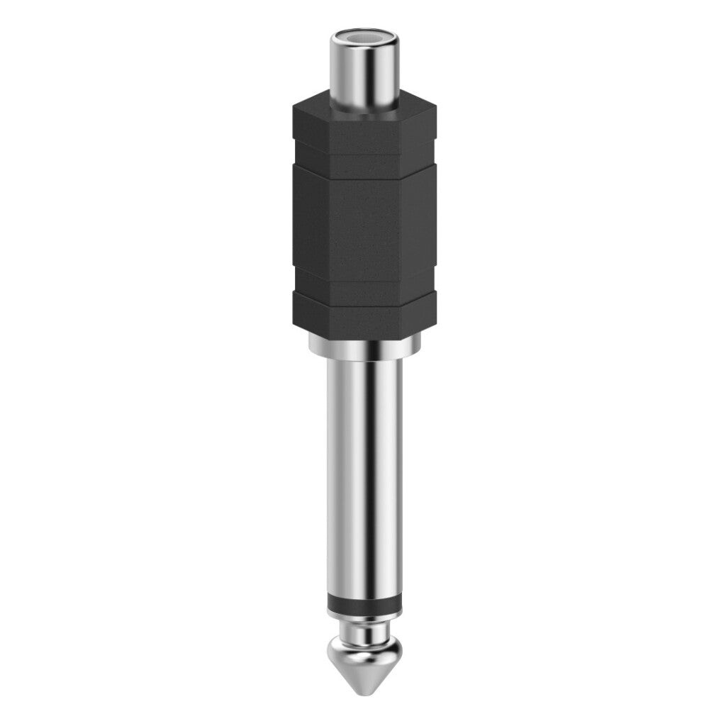 Hama Audio-Adapter Cinch-Koppeling - 6,3-Mm-Jack Mono