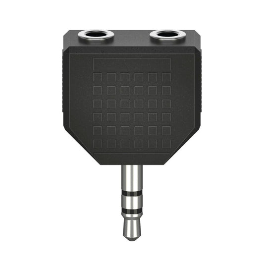Hama Audioadapter 3,5-Mm-Jack-St. - 2 X 3,5-Mm-Jack-Kop. Stereo