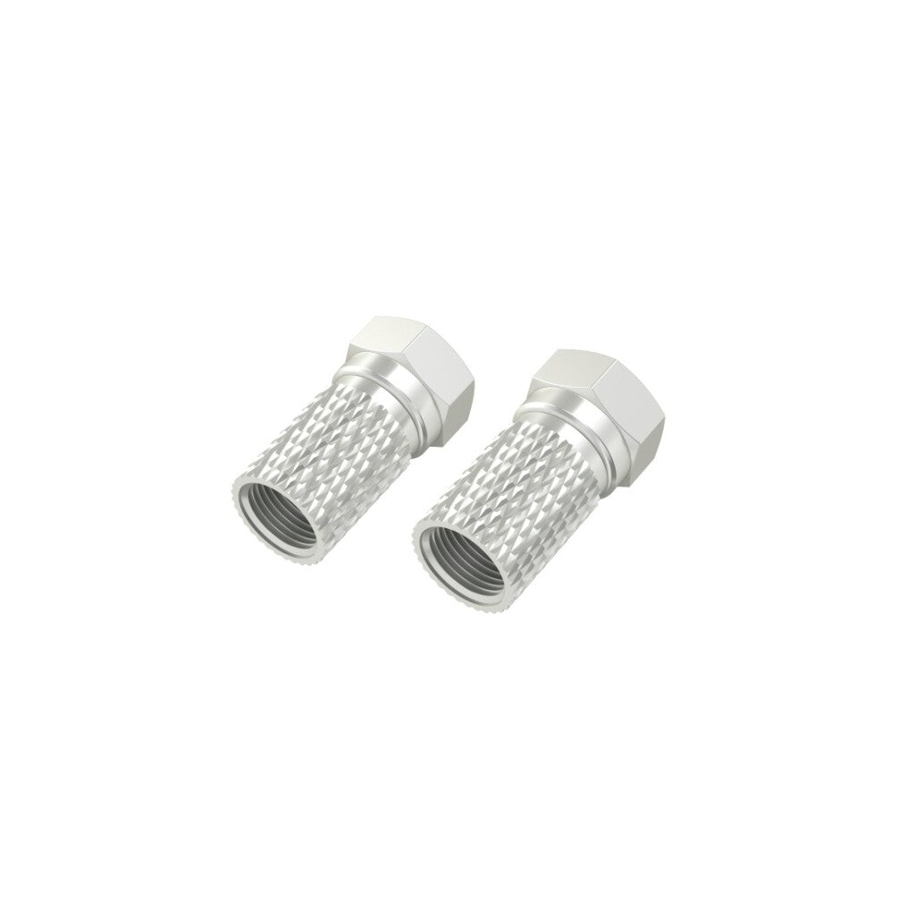 Hama F-Stekker 7,0 Mm Schroefbaar 2 Stuks