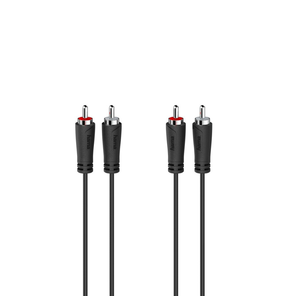 Hama Audiokabel 2 Cinch-Stekkers - 2 Cinch-Stekkers 1,5 M