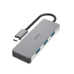 Hama Usb-C-Hub 4-Poorts Usb 3.2 Gen2 10 Gbit/S Alu