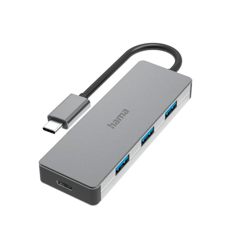 Hama Usb-C-Hub 4-Poorts Usb 3.2 Gen2 10 Gbit/S Alu