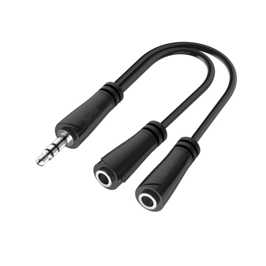 Hama Audio-Splitter 3,5-Mm-Jack-Stekker- 2X 3,5Mm-Jack-Aansluiting Stereo