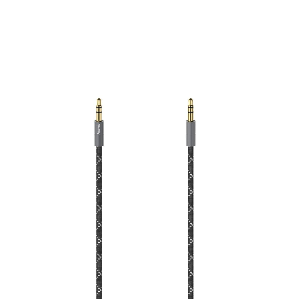 Hama Audiokabel 3,5-Mm-Jack-St. - St. Stereo Metaal Verguld 0,75 M