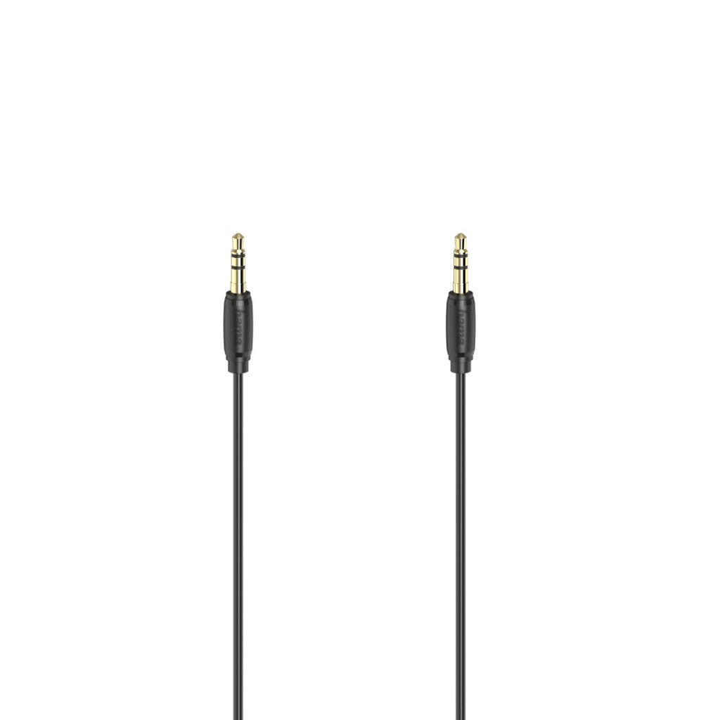 Hama Audiokabel 3,5-Mm-Jack-St. - St. Stereo Verguld Ultradun 3,0 M