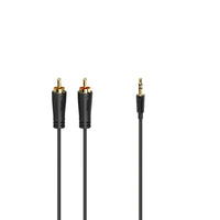 Hama Audiokabel 3,5-Mm-Jack-Stekker - 2 Cinch-Stekker Stereo Verg. 3,0 M