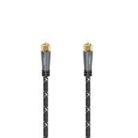 Hama Sat-Aansluitkabel F-Stekker - F-Stekker Metaal Verguld 5,0 M 120 Db