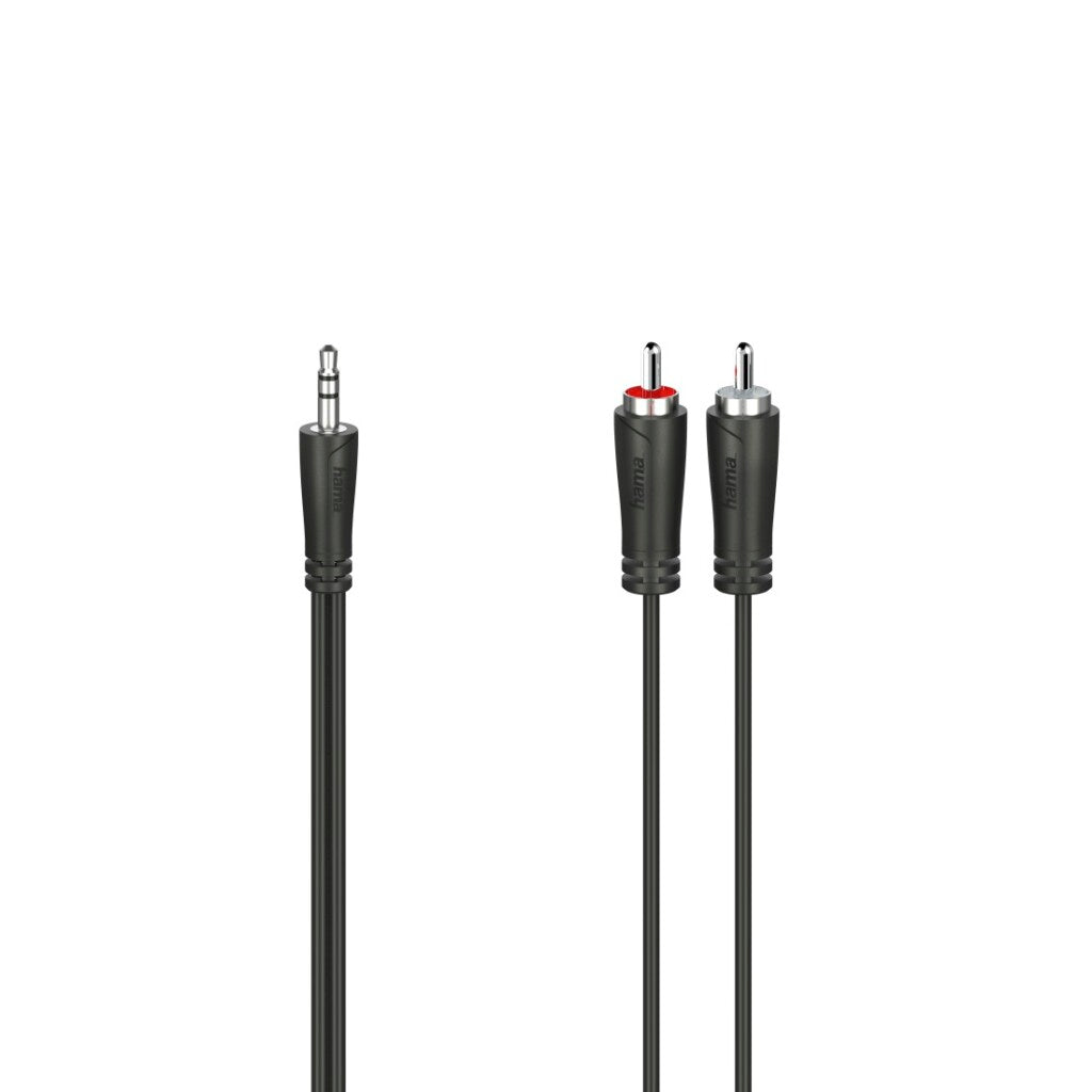 Hama Audiokabel 3,5-Mm-Jack-Stekker - 2 Cinch-Stekker Stereo 1,5 M