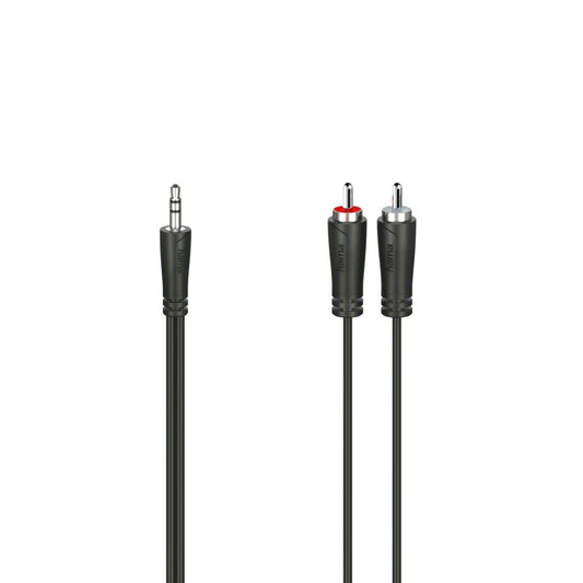 Hama Audiokabel 3,5-Mm-Jack-Stekker - 2 Cinch-Stekker Stereo 5,0 M