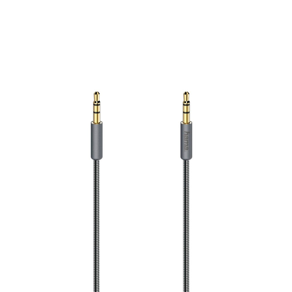 Hama Audiokabel Elite 3,5-Mm-Jack-St. - St. Metaal Verguld 0,75 M