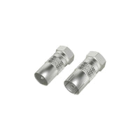 Hama Sat-Adapterset F-Stekker - Coax-Stekker/Koppeling 2 Stuks