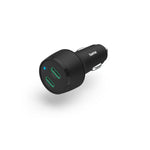 Hama Auto-Snellader 2X Usb-C Power Delivery/Qualcomm &Reg; 45 W Zwart
